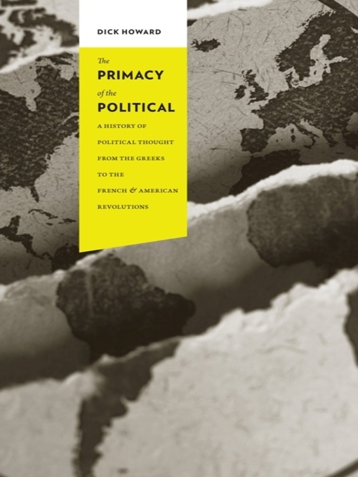 Cover image for The Primacy of the Political
